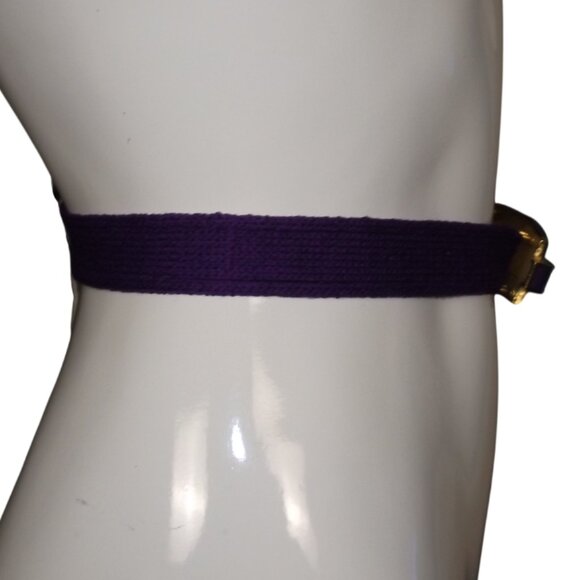 Purple Knit Belt, 32\
